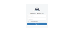 Desktop Screenshot of admin.hwbot.org